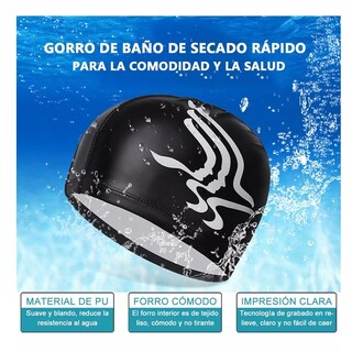 Foto 3 | Kit de Gafas de Natación Recubrimiento Eo Safe Imports Esi-7421-1 Negro 6 piezas