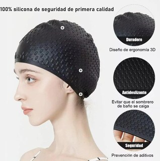 Foto 3 | Xtellar Kit Profesional De Natación: Gafas Anti-uv Y Gorro De Silicona 7-en-1