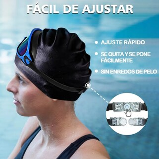 Foto 3 | Kit De Natación Xtellar Premium 2pz: Goggles Uv-protect, Antivaho & Sin Fugas