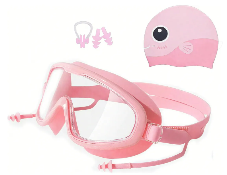 Foto 1 | Xtellar Set De Gafas De Natación Para Niños 4 En 1: Antivaho  Protección Uv  Ergonómicas Y Ajustables