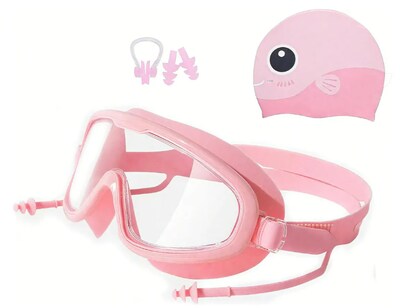 Foto 1 | Xtellar Set De Gafas De Natación Para Niños 4 En 1: Antivaho Protección Uv Ergonómicas Y Ajustables