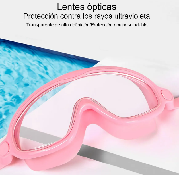 Foto 2 | Xtellar Set De Gafas De Natación Para Niños 4 En 1: Antivaho  Protección Uv  Ergonómicas Y Ajustables