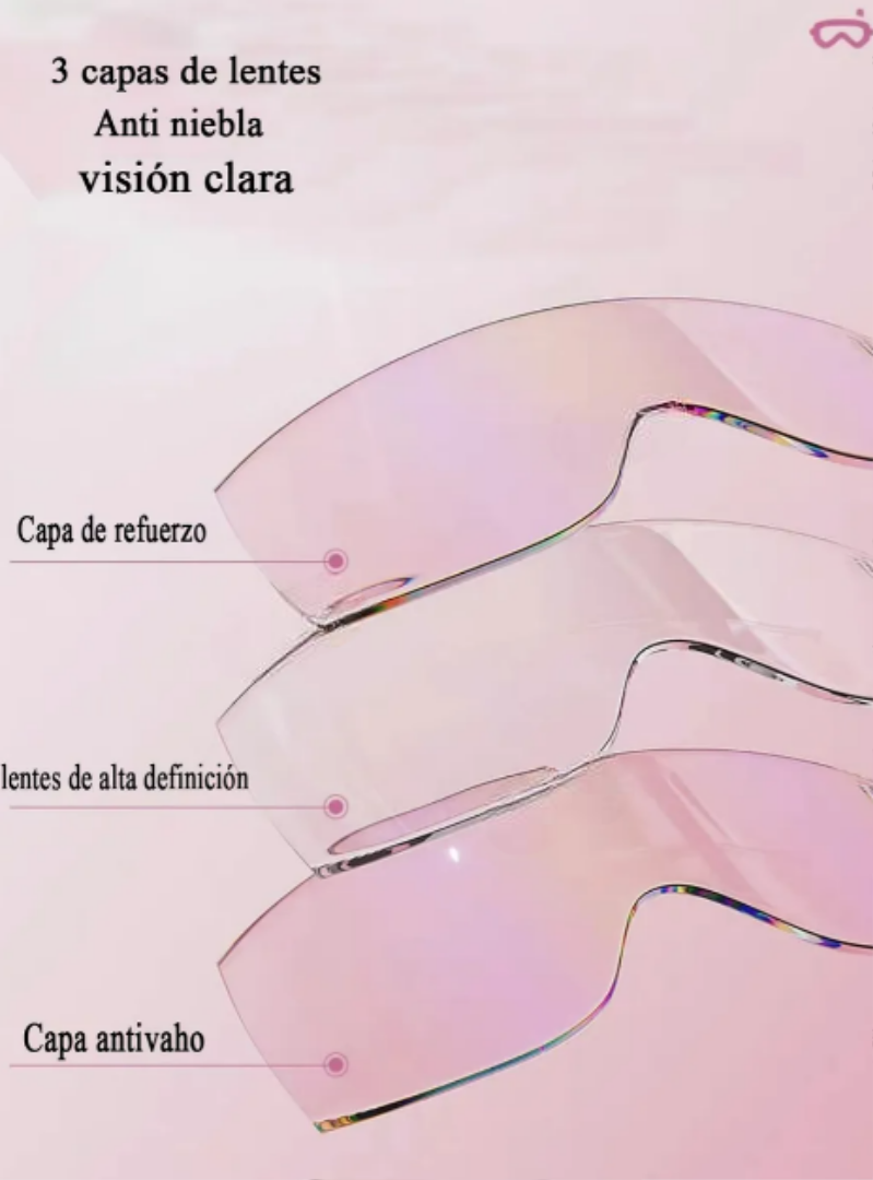 Foto 3 | Xtellar Set De Gafas De Natación Para Niños 4 En 1: Antivaho  Protección Uv  Ergonómicas Y Ajustables