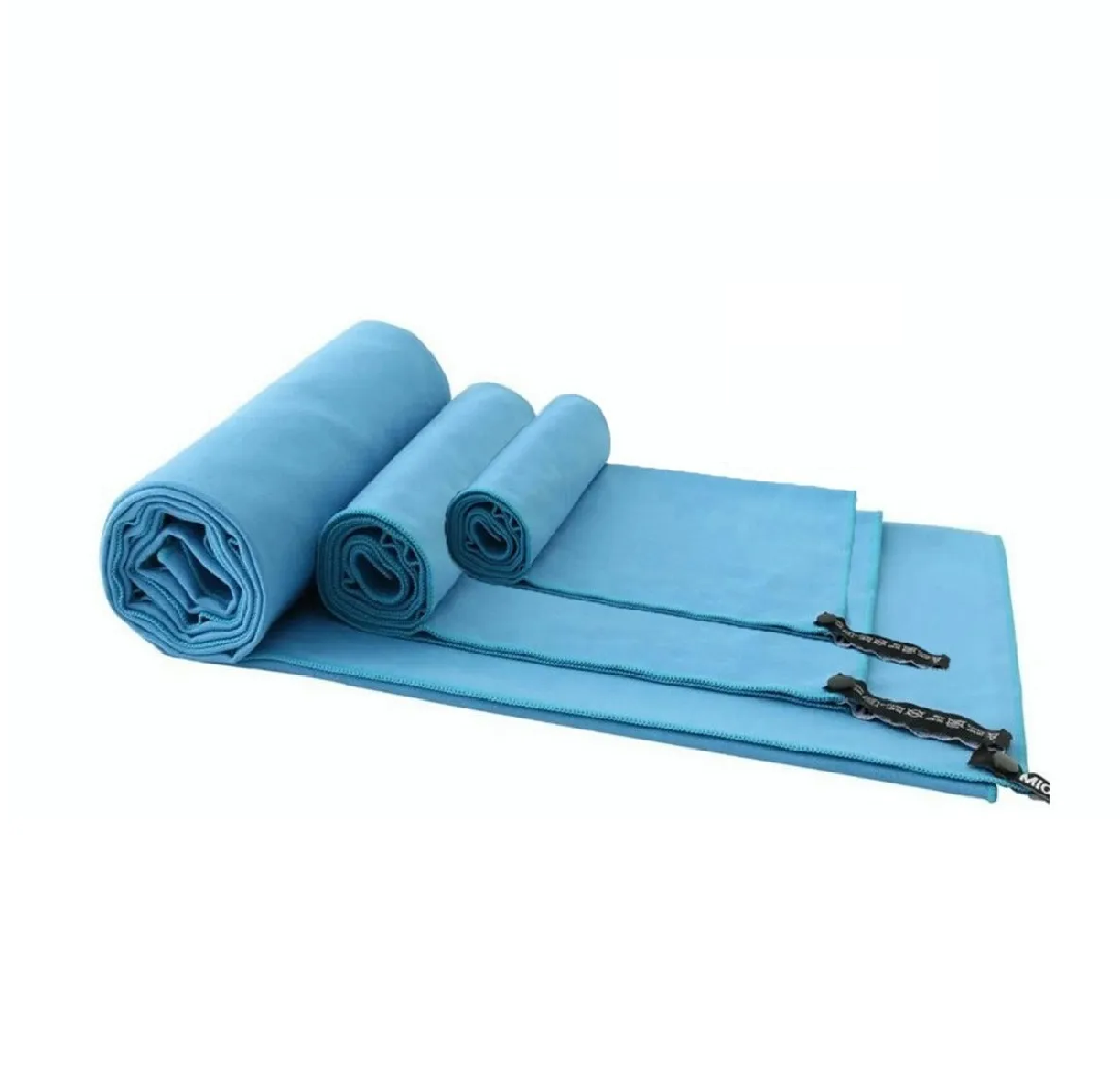 Foto 1 | Juego de Toallas Deportivas de Microfibra Eo Safe Imports ESI-004 color Azul 3 Piezas