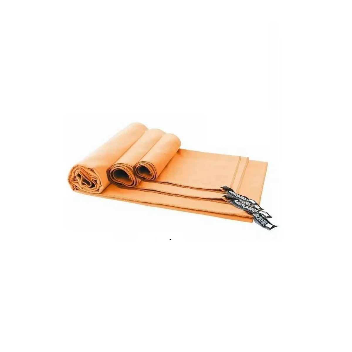 Foto 2 pulgar | Toalla de Microfibra Secado Rápido Set 3pz Eo Safe Imports Esi-8488 color Naranja