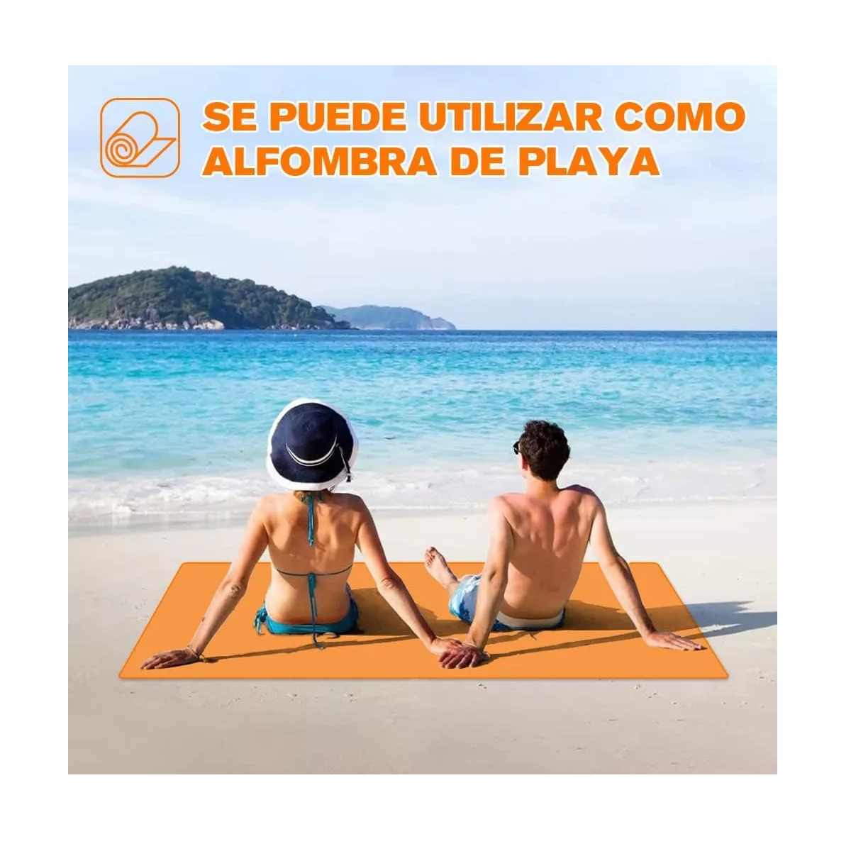Foto 3 pulgar | Toalla de Microfibra Secado Rápido Set 3pz Eo Safe Imports Esi-8488 color Naranja