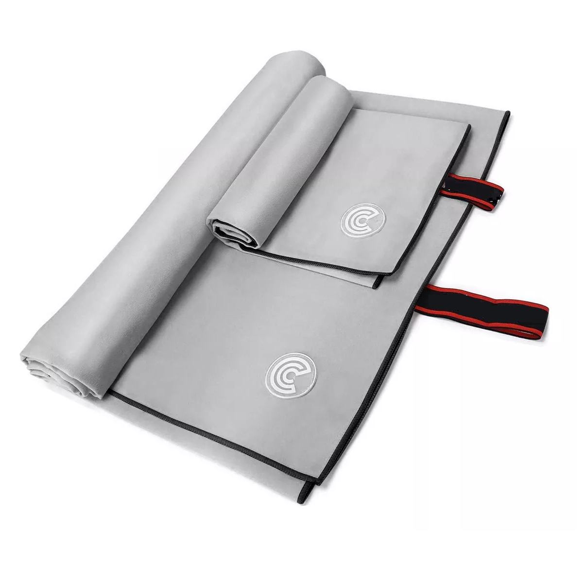 Foto 1 | Par Toalla Baño Viaje De Microfibra De Secado Rápido Deportivo  Eo Safe Imports Esi-9482 Gris