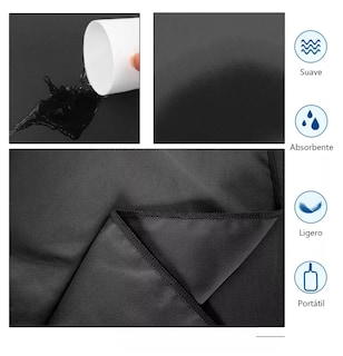 Foto 4 | Toallas de Baño Belug de Microfibra 3 Piezas
