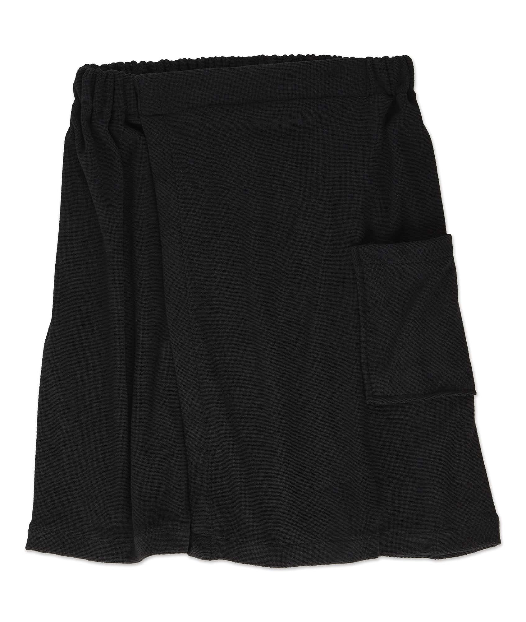 Foto 2 pulgar | Envoltura De Ducha Dii Terry Collection Para Hombre, Color Negro, 54 X 20 Cm - Venta Internacional.