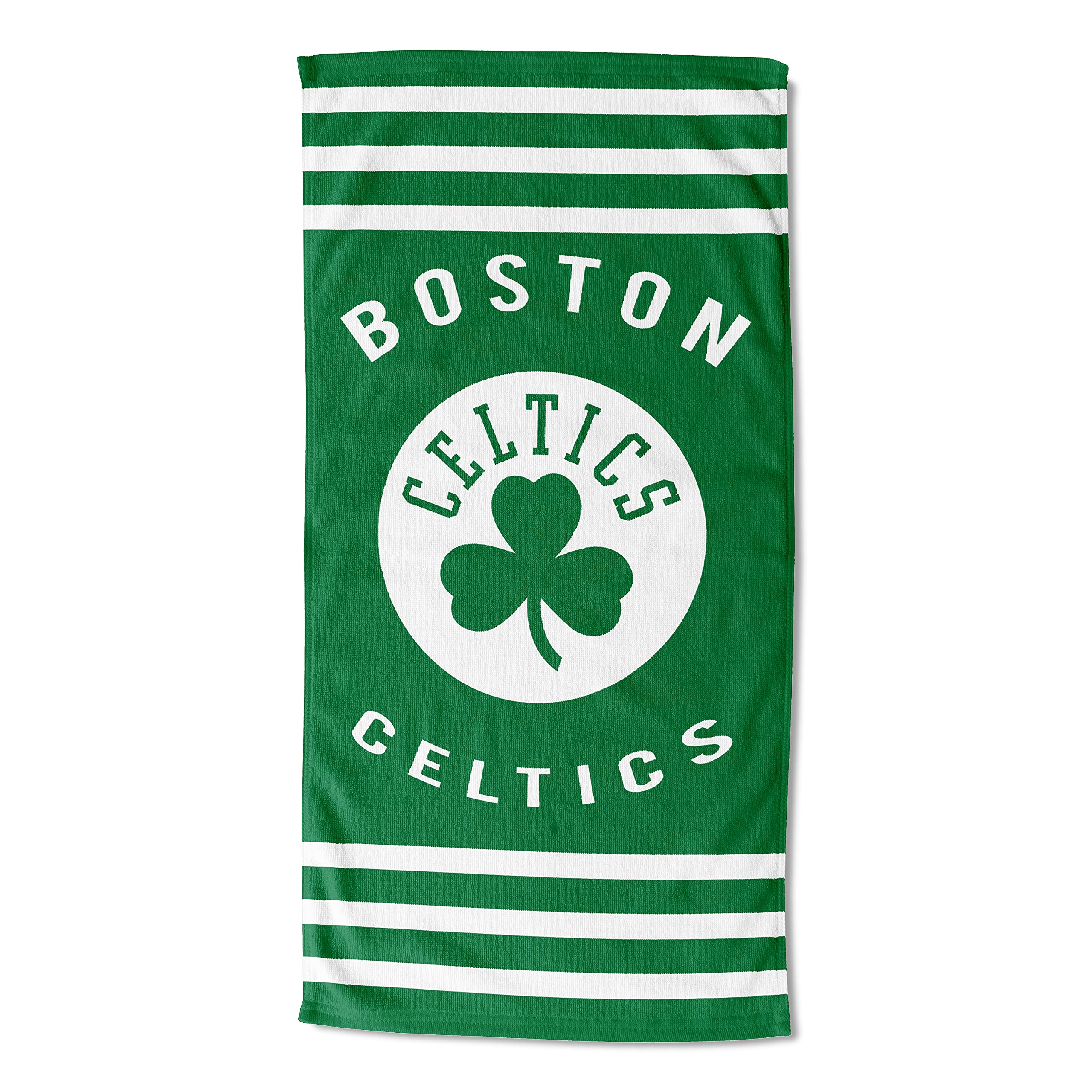 Foto 2 pulgar | Toalla De Playa Northwest Nba Boston Celtics 30 X 60 Rayas - Venta Internacional.