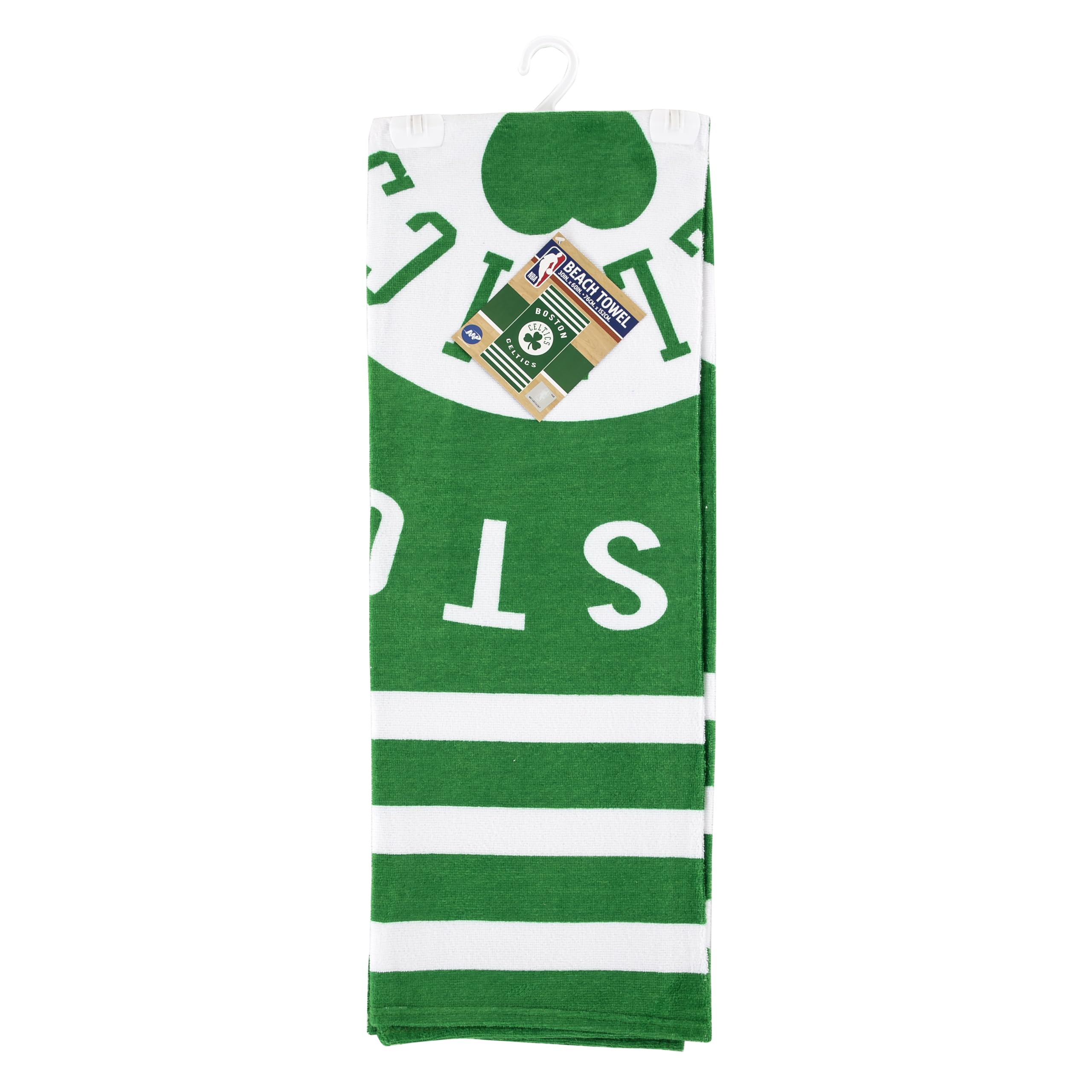 Foto 6 pulgar | Toalla De Playa Northwest Nba Boston Celtics 30 X 60 Rayas - Venta Internacional.