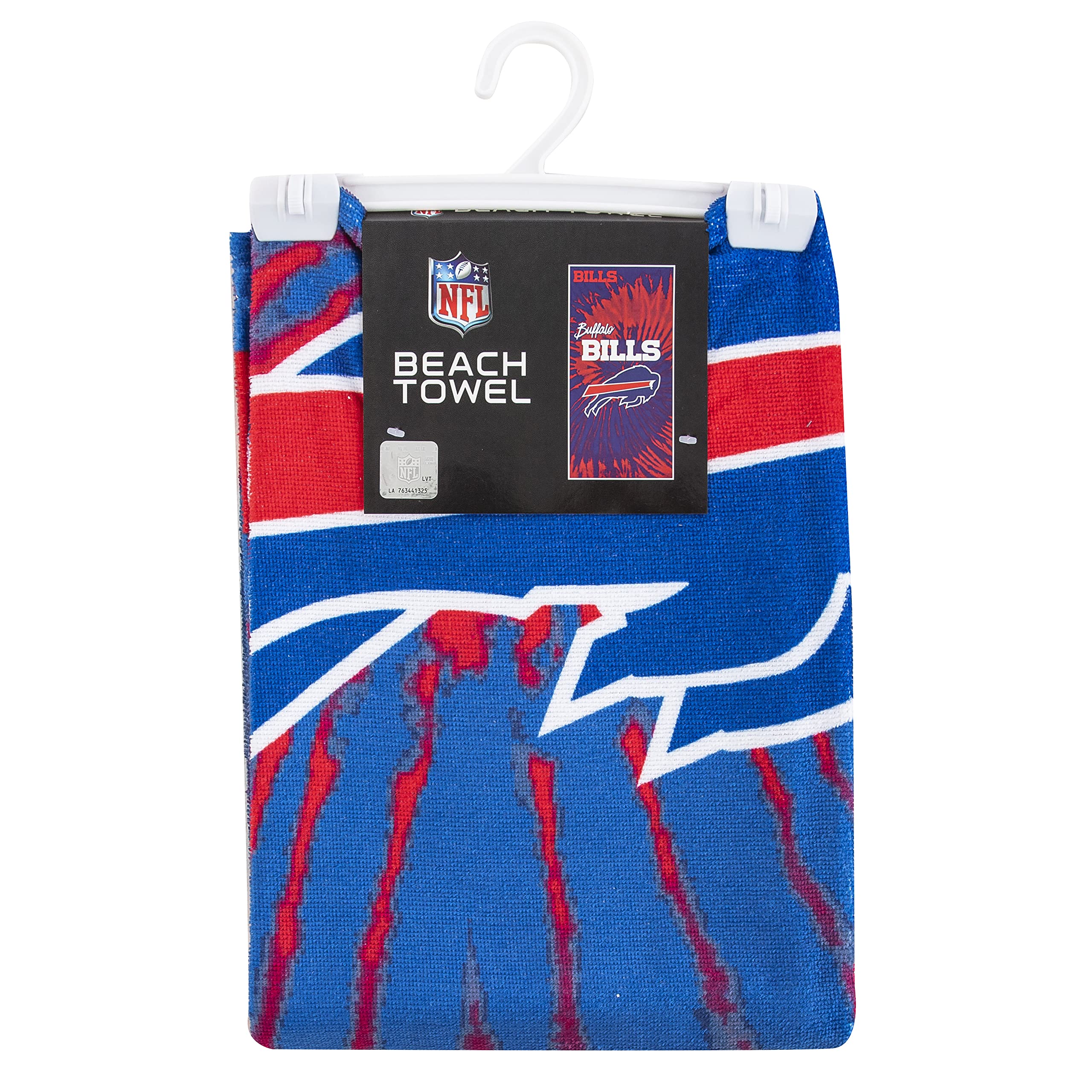 Foto 6 pulgar | Toalla De Playa Northwest Nfl Buffalo Bills, Psicodélica Para Adultos, Unisex - Venta Internacional.
