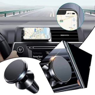 Foto 2 | Kit 3 Soporte Para Teléfono Celular Magnético De Carro Automóvil.