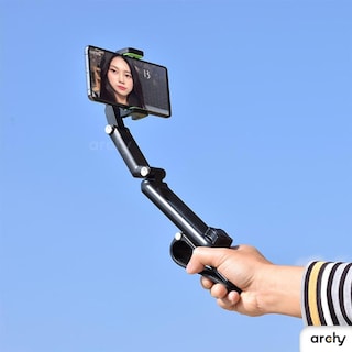Foto 2 | Soporte Base Porta Celular Archy Auto 360 Grados Para Parasol Visera De Coche Volante Compatibilidad Universal
