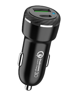 Foto 1 | Cargador Tipo C para Auto Usb Carga Rápida Ecomlab 18w + Pd 25w