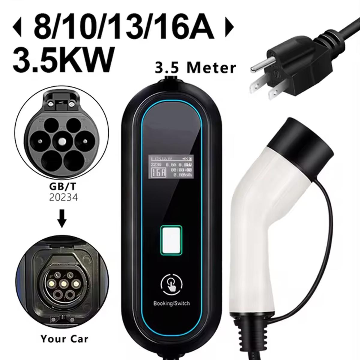 Foto 3 | Cargador Ev  Mxevh-001  1pza  Gb/t  Blanco