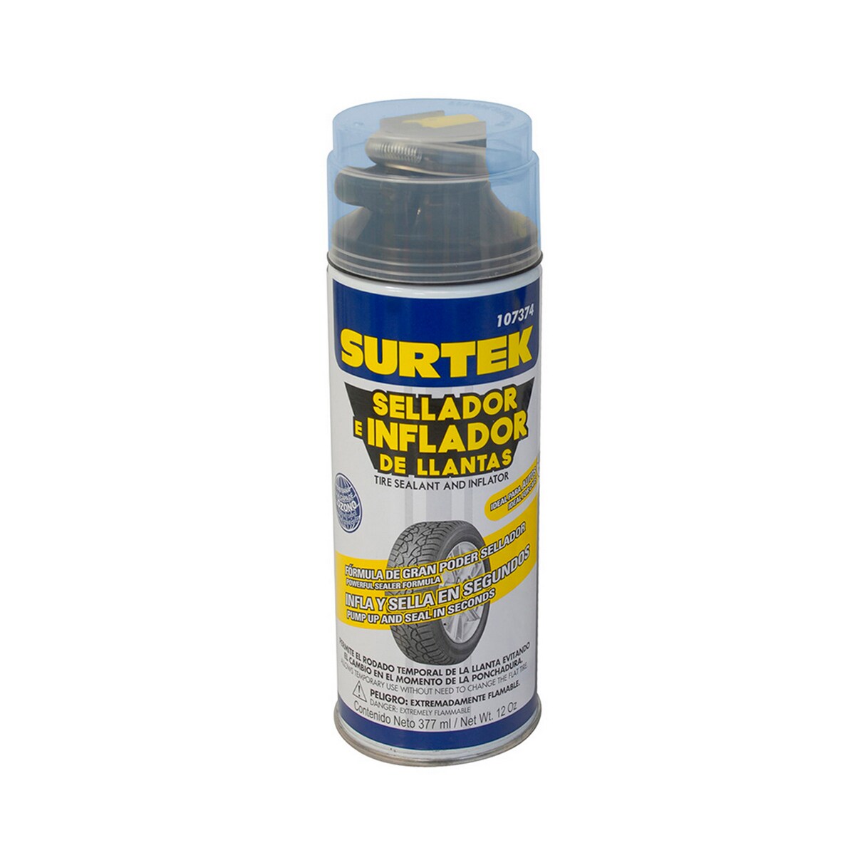 Infla-llantas Surtek (poncholina) Bote 341gr (12 Oz) $209
