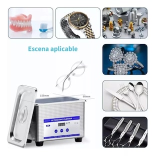 Foto 2 | Máquina Limpiadora Ultrasónica Automática De Limpieza Eo Safe Imports Esi-9390 Plata