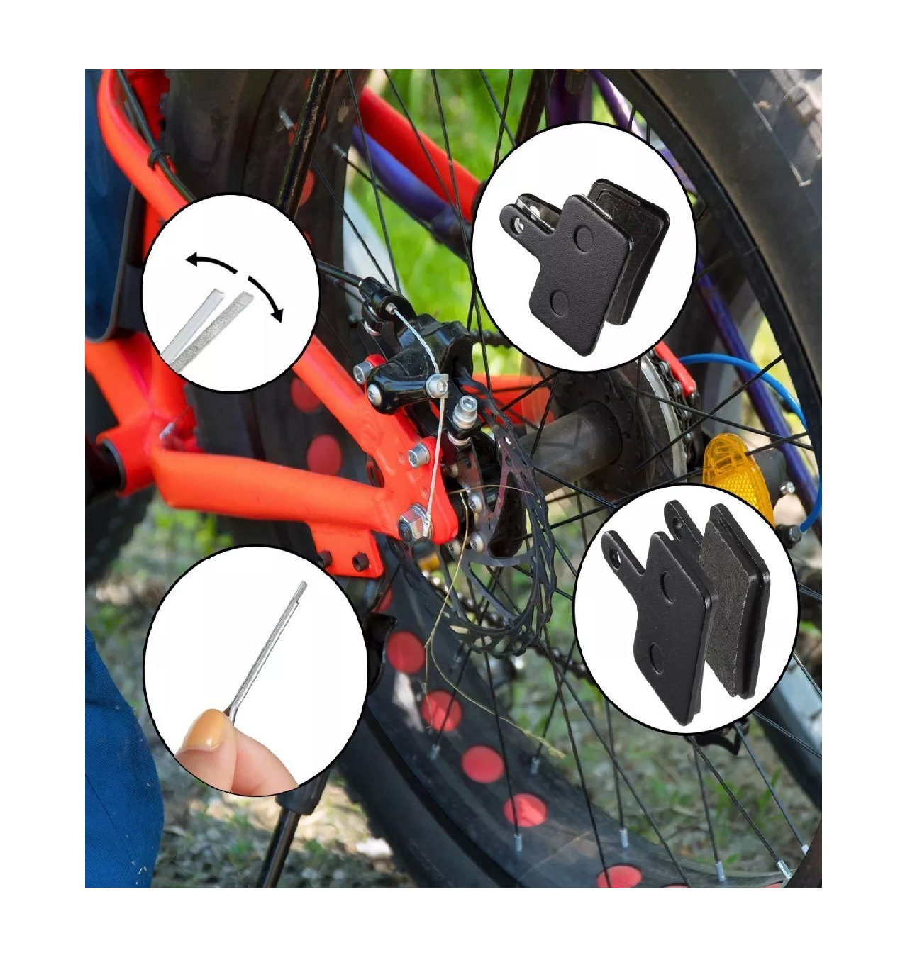Foto 4 pulgar | 4 Juegos Balatas Shimano B01s Tektro M315 M355 M395 Mt200 Negro