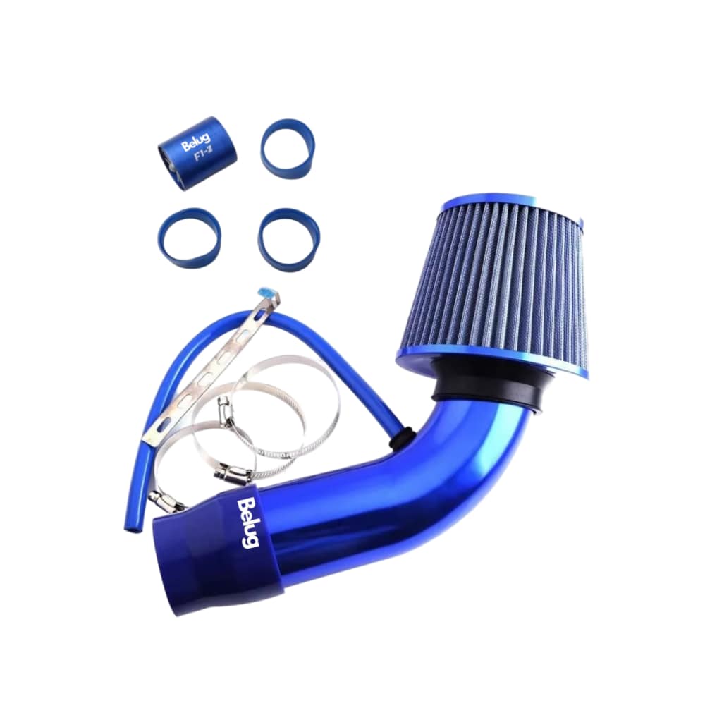 Filtro Universal De Alto Flujo + Tubo De Entrada + Turbina, Belug  Azul