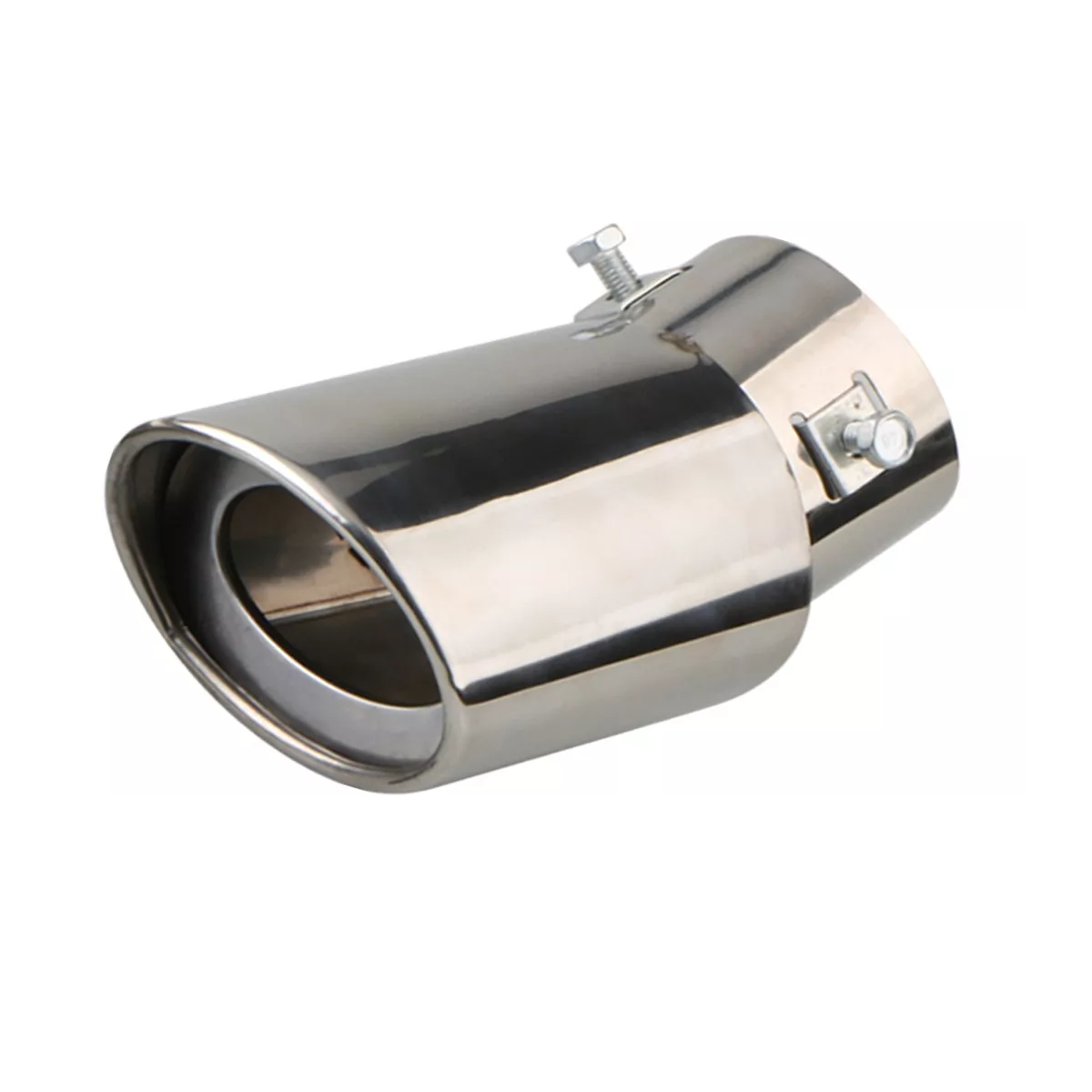 Foto 2 pulgar | Tubo De Escape De Coche Silenciador Puntas De Acero Inoxidab Doblado Eo Safe Imports Esi-17934 Plata