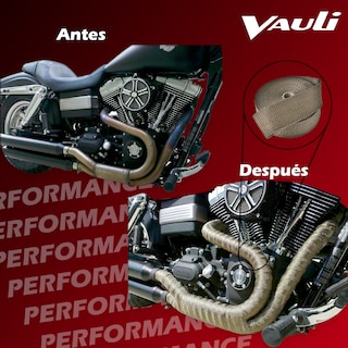 Foto 4 | Cinta Térmica Titanio Alta Temp Vauli Escape Headers 5m/2in