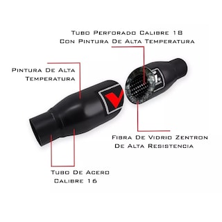 Foto 2 | Escape Bala Resonador Pre-silenciador Eo Safe Imports Esi-15760 Negro