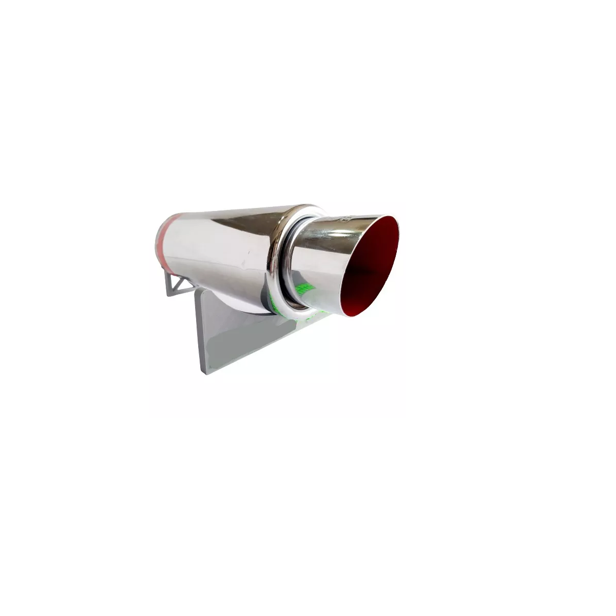 Escape Deportivo Marca Corte Sesgado Sin Engargolar Eo Safe Imports Esi-13684 Plata