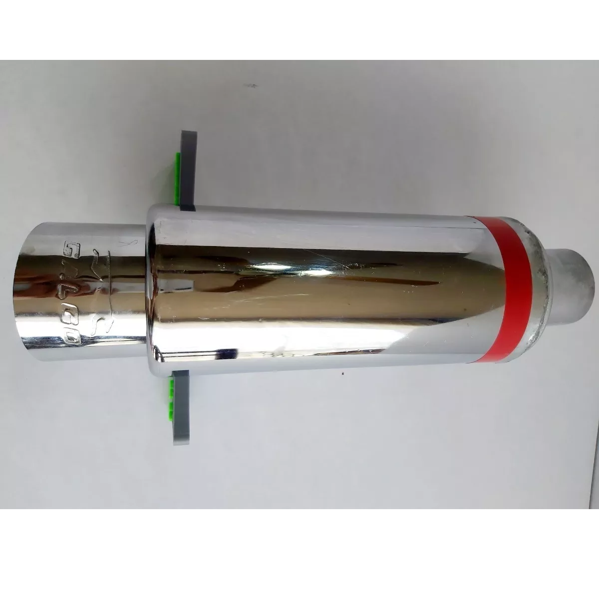Foto 5 pulgar | Escape Deportivo Marca Corte Sesgado Sin Engargolar Eo Safe Imports Esi-13684 Plata