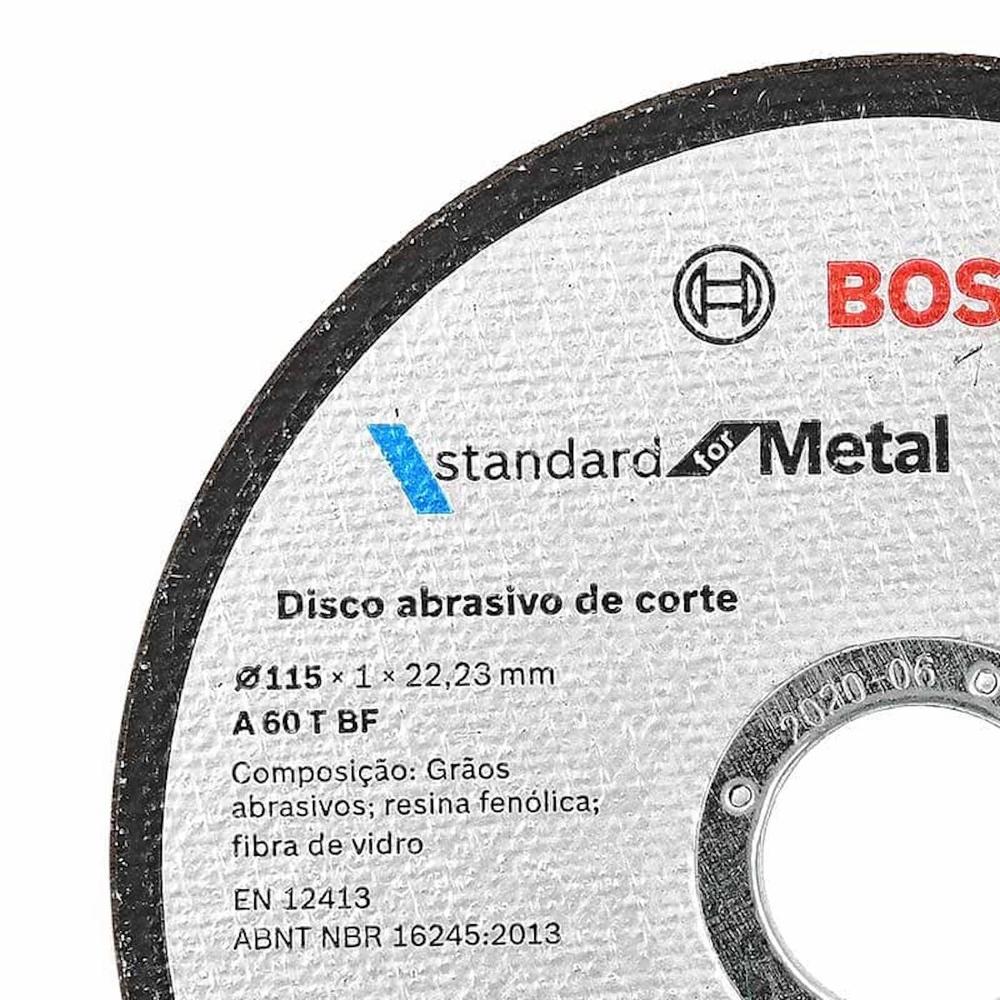 Foto 2 | Disco Bosch 4 1/2 Para Corte Metal A 60t Bf