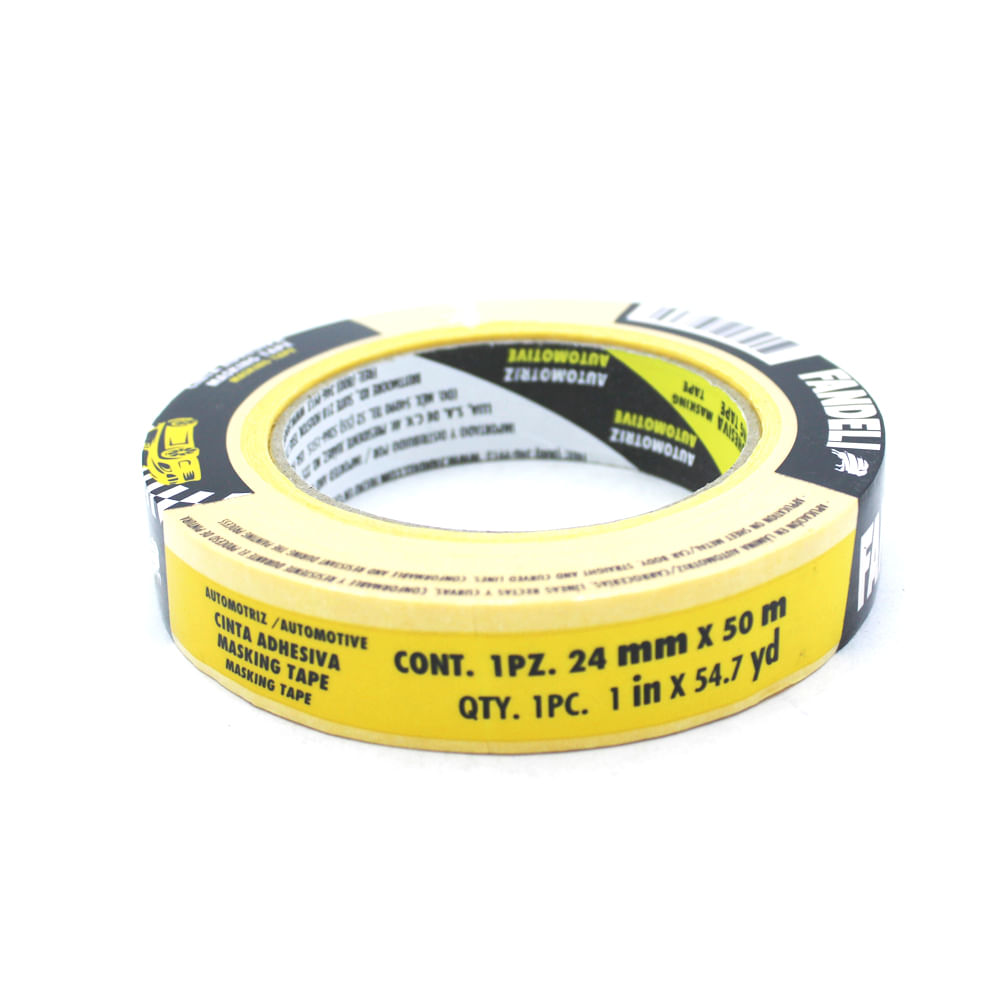 Foto 2 pulgar | Masking Tape Automotriz Fandeli 74836 24mm X 50m 1 Plg