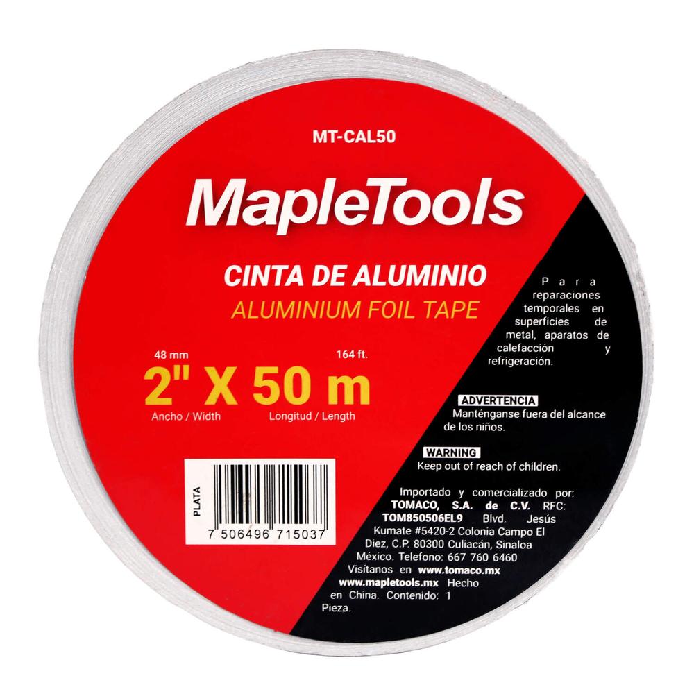 Foto 3 pulgar | 3 Cintas De Aluminio 2 Pulg X 50 Mts Maple Tools