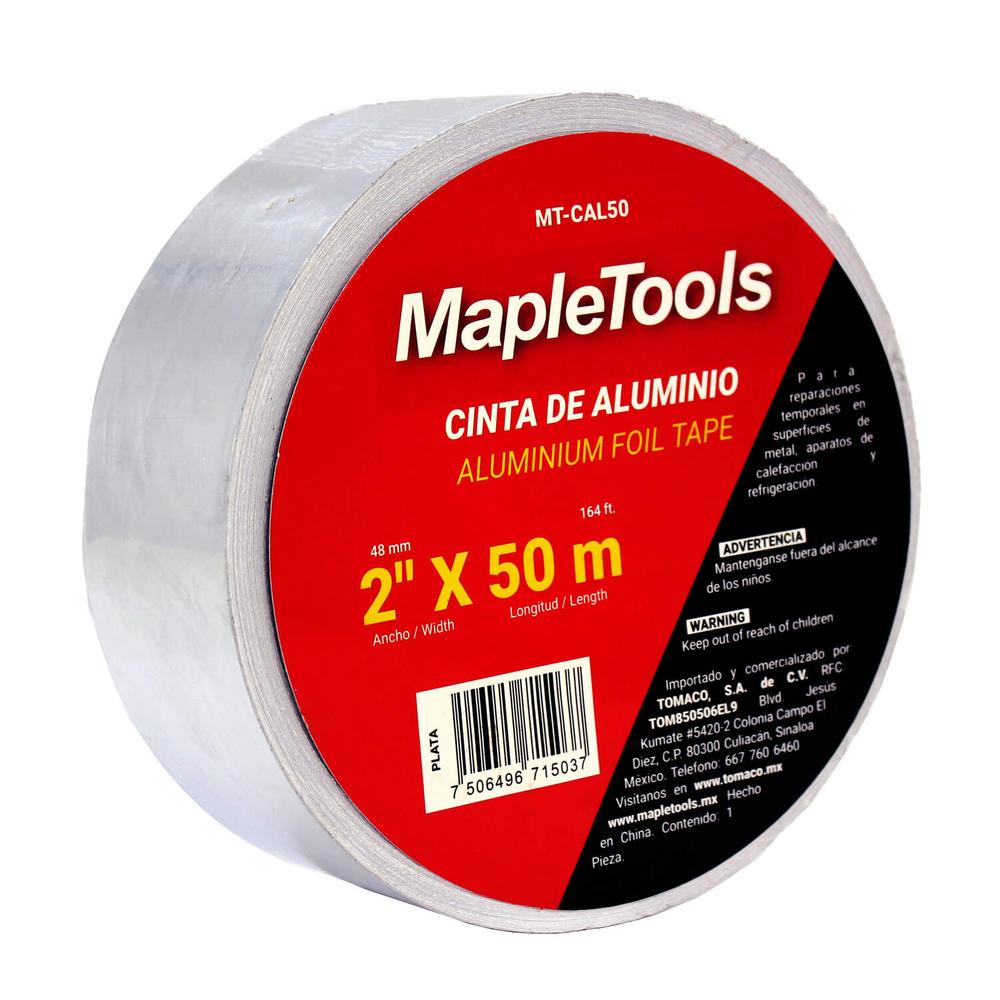 Foto 4 pulgar | 3 Cintas De Aluminio 2 Pulg X 50 Mts Maple Tools