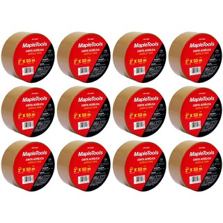 Foto 1 | Cinta Acrilica Canela 2 Pulg X 50 Mts 12 Pzas Maple Tools