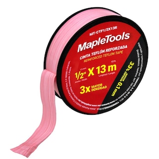 Foto 2 | 12 Cintas Teflon Reforzada 3/4'' X 13 Mts Maple Tools