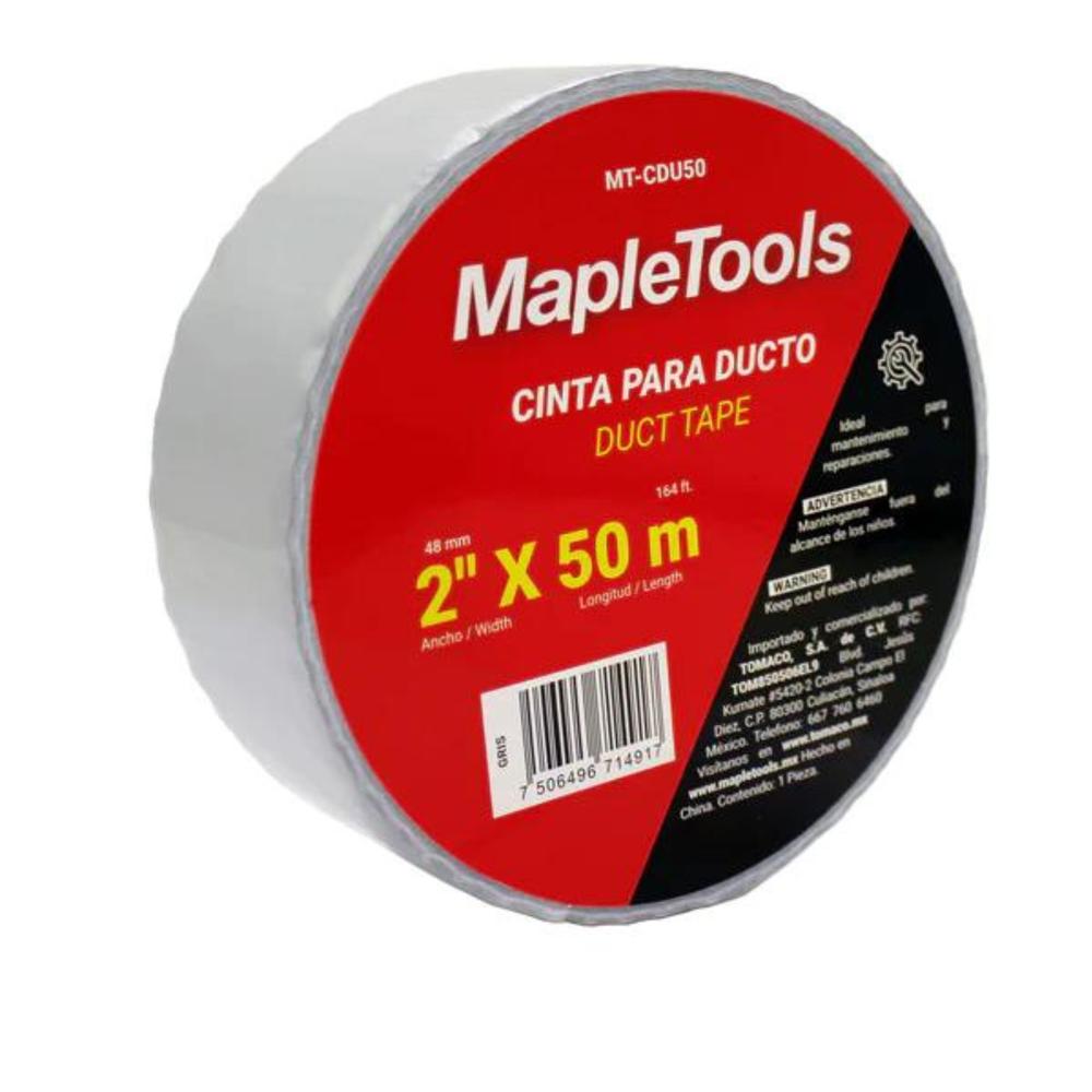 Foto 3 pulgar | Cinta Para Ducto 2 Pulg X 50 Mts Caja Con 6 Maple Tools