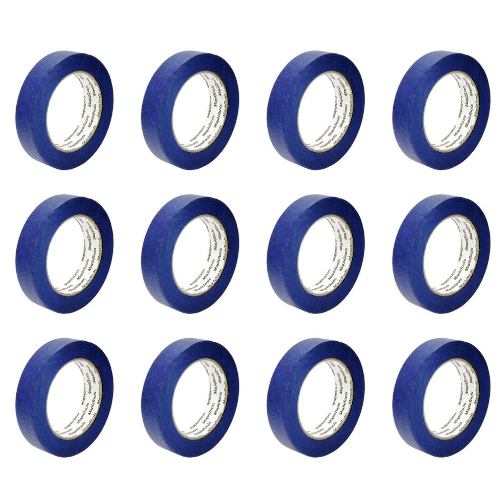 Foto 1 | 12 Cintas Masking Tape Azul 1'' X 50 Mts Maple Tools
