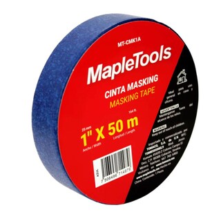 Foto 2 | 12 Cintas Masking Tape Azul 1'' X 50 Mts Maple Tools
