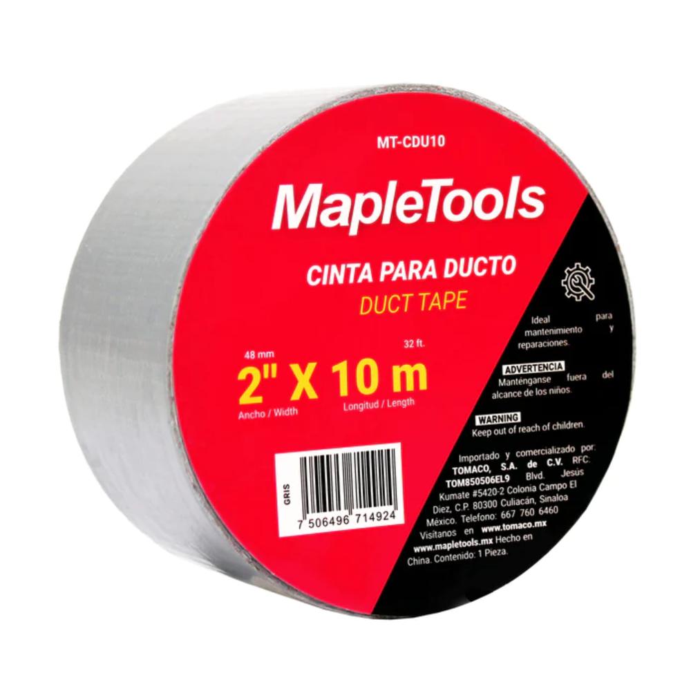 Foto 2 | 12 Pzas Cinta P/ Ducto 2 Pulg X 10 Mts Maple Tools