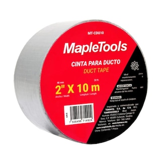 Foto 2 | 12 Pzas Cinta P/ Ducto 2 Pulg X 10 Mts Maple Tools