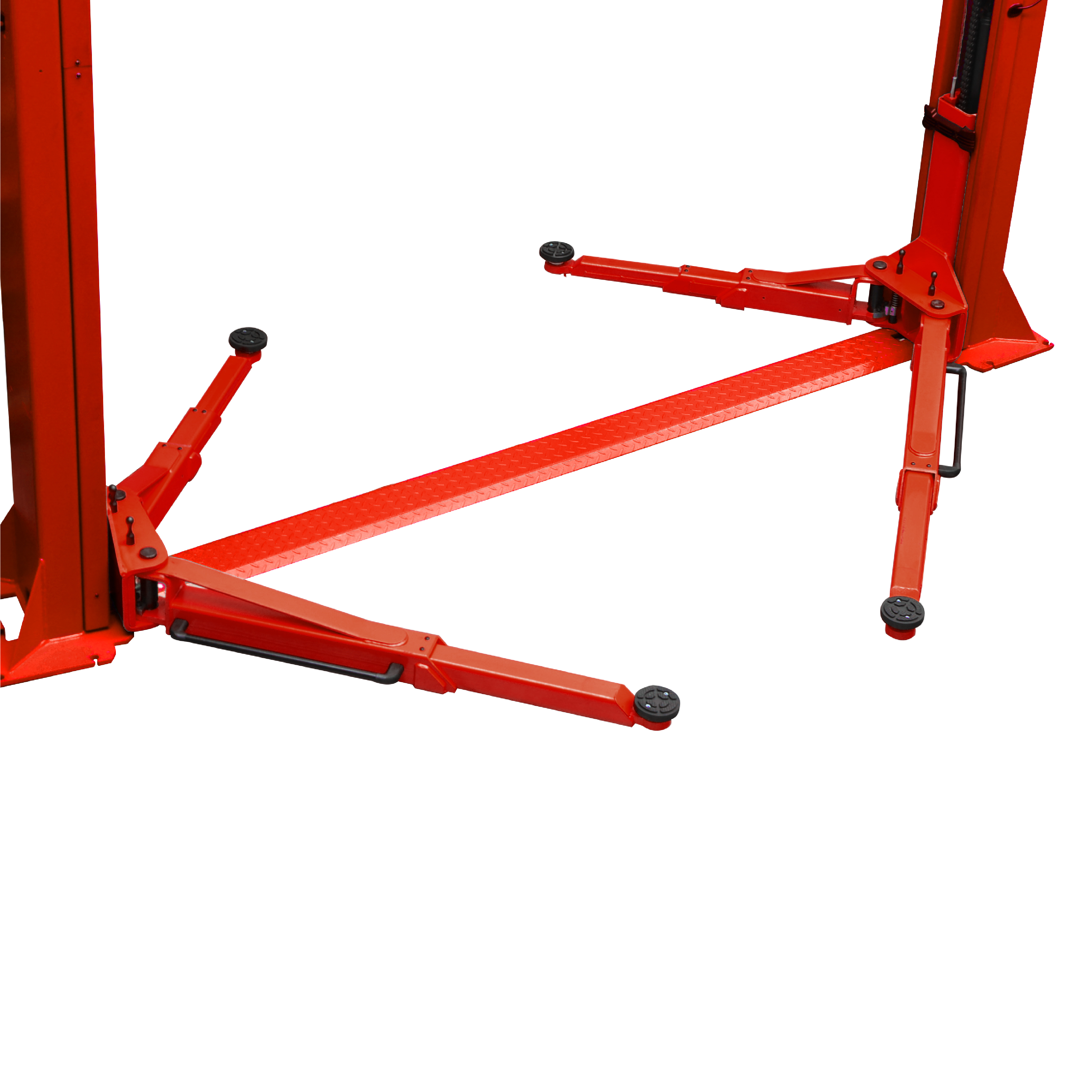 Foto 4 pulgar | Rampa Automotriz Hidráulica 2 Postes Altura Libre 10,500 Lb 220v Roja