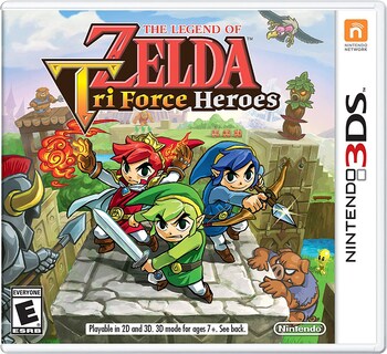 Foto 1 | The Legend Of Zelda: Tri Force Heroes para Nintendo 3ds
