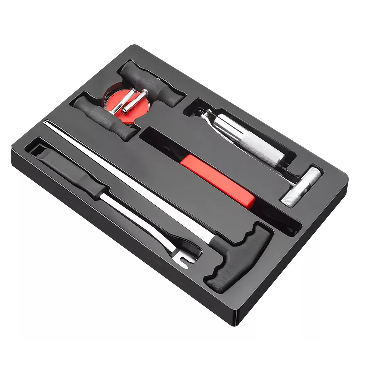 Juego De 7 Herramientas Para Desmontar Parabrisas De Auto Eo Safe Imports Esi-17877 Multicolor