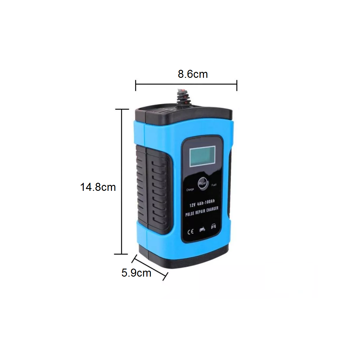 Foto 4 pulgar | Cargador de Batería Rápido Automático 12v 6a Smart Digital Eo Safe Imports Esi-4859 Color Azul