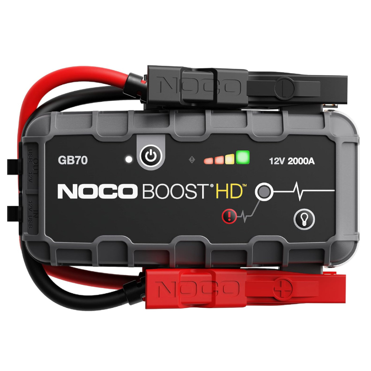 Arrancador Cargador Batería De Auto Noco Boost Hd Gb70 2000a