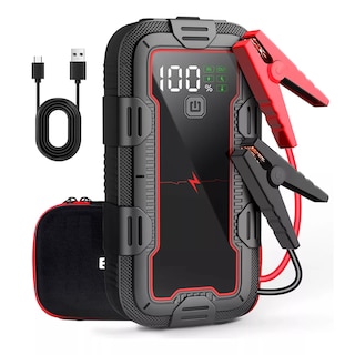 Foto 1 | Arrancador De Batería Para Coche Portátil Con Pantalla Eo Safe Imports Esi-18002 Multicolor