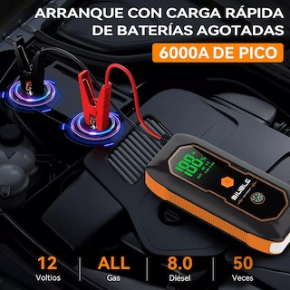 Foto 2 | Arrancador De Batería Seguridad Para Auto Y Moto Eo Safe Imports Esi-18003 Multicolor
