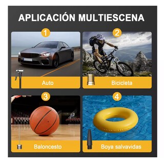 Foto 3 | Compresor Inflador Bombas de Aire para Coches Eo Safe Imports Esi-18020 Negro