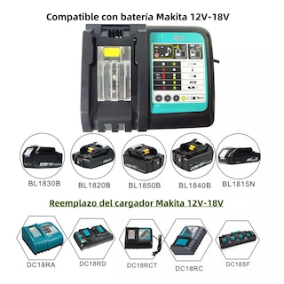 Foto 2 | Cargador Rápido para Batería 14.4v-18v Eo Safe Imports ESI-11813-1 Negro