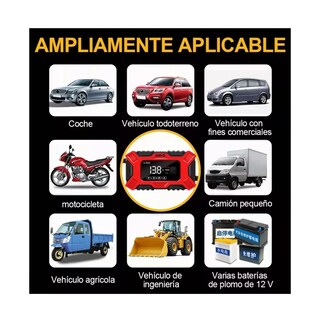 Foto 5 | Cargador Rápido Lab.g Para Inteligente Batería De Coche 12v 6a Rojo/negro